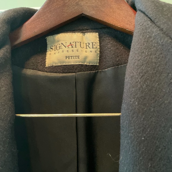 Wool dress trench coat - Picture 2 of 4